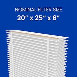 AprilAire
201 20 in. x 25 in. x 6 in. MERV 10 FPR 10 Pleated Air Filter For Air Cleaner Models 2200, 2250 (1-Pack)