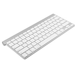 Apple Wireless Keyboard with Bluetooth - Silver Model A1314