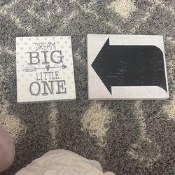 Baby Room Wall Signs