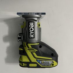 Ryobi ONE+ 18V Cordless Fixed Base Trim Router (Tool Only) with Tool Free Depth Adjustment