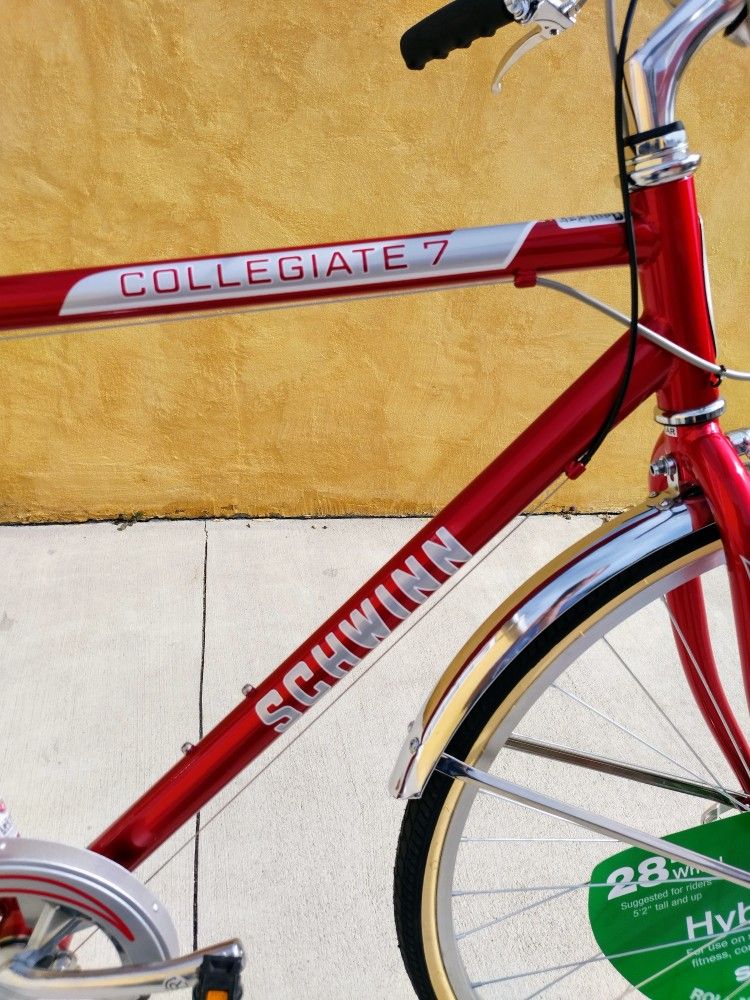 Schwinn collegiate 7 hybrid hot sale