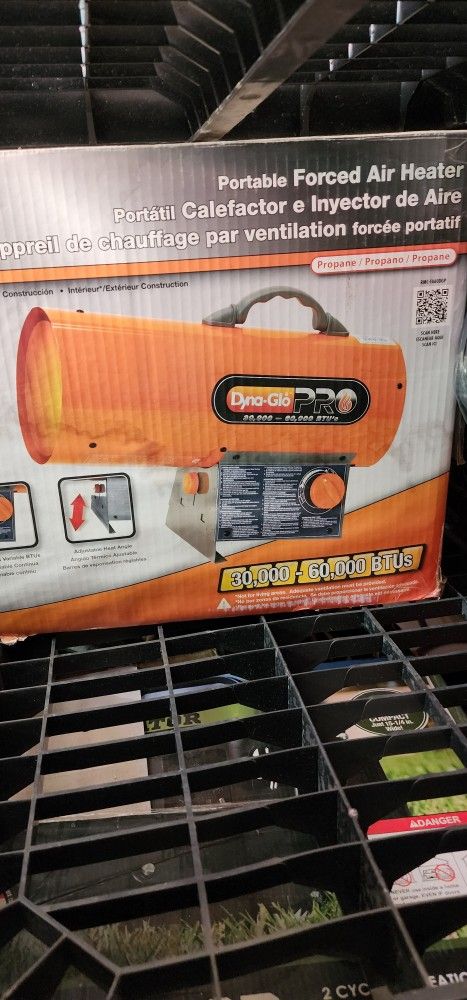 DAYTON Portable Gas Torpedo Heater