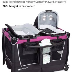 Crib/bassinet/changing table