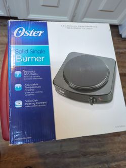 Oster single burner $15
