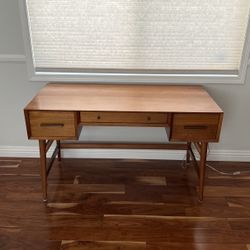 Desk, Mid Century, West Elm, 52”