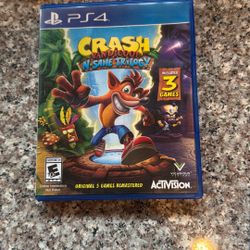PS4 Crash Baditcoot N-Sane Trilogy