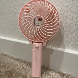 Hello kitty Mini Portable Handheld Fan