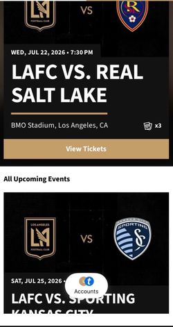 LAFC Tickets