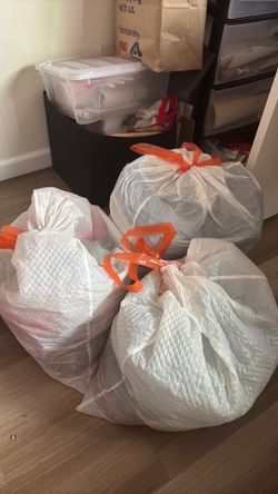 Bags of clothes
