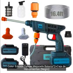 HIDROLAVADORA  PORTATIL  INALAMBRICA/CORDLESS  PORTABLE  PRESSURE  WASHER