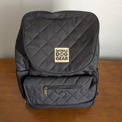 Deluxe Quilted Weekender Dog/ Cat Backpack 
