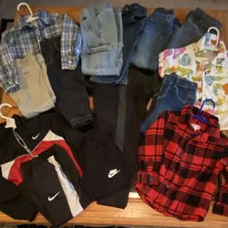 Boys Clothes Size 2T And Size 7 Jeans