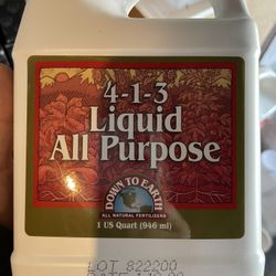 4-1-3 all purpose Fertilizer 