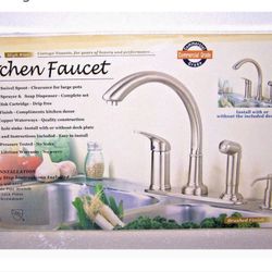 Brand New In Box! Deluxe kitchen faucet! 