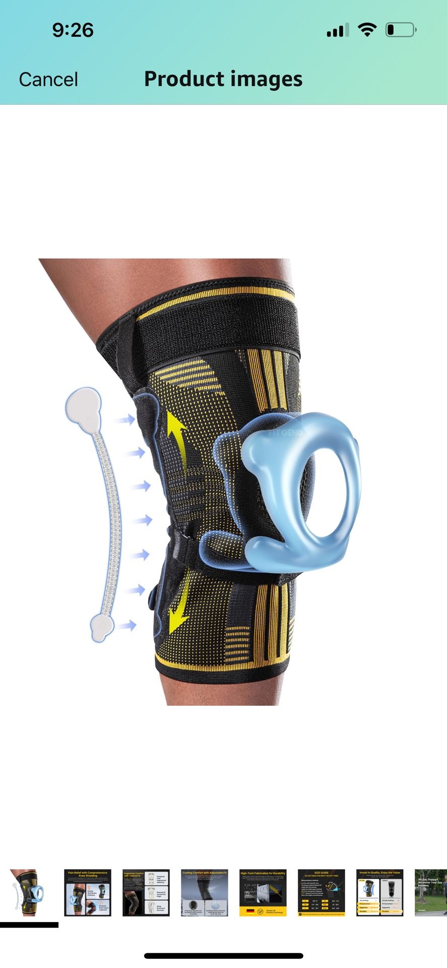 Fit Geno Knee Brace with Side (small )