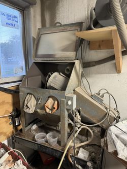 Dental Sandblaster & Exhaust Fan