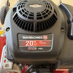 Yard Machines 20” Gas 125cc Lawn Mower