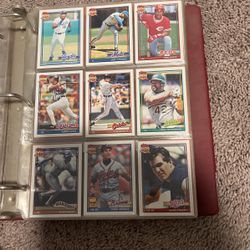 Topps 1983,1986,1991 Baseball Cards Mint Condition