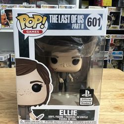 VAULTED Ellie Williams Last of Us Funko Pops #601 Video Games TLOU Playstation