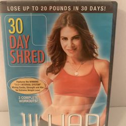 30 Day Shred Jillian Michaels (2007) Preowned