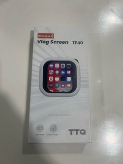 4K Vlog Selfie Monitor Screen, Ultra Vivid Phone Vlog Selfie Monitor, Bluetooth