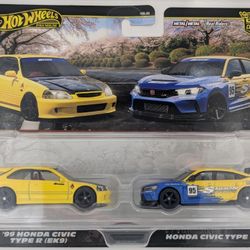 Hot Wheels Honda 2 Pack