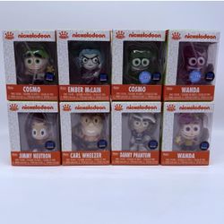 Five Below Nickelodeon Exclusives.    8 Piece Complete Set. 