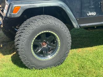 33” tires and wheels Jeep Wrangler TJ 5x4.5