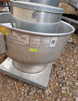 Advanced Hood Systems AH-DU33HFA Exhaust Fan with Lenze SMVector AC Drive