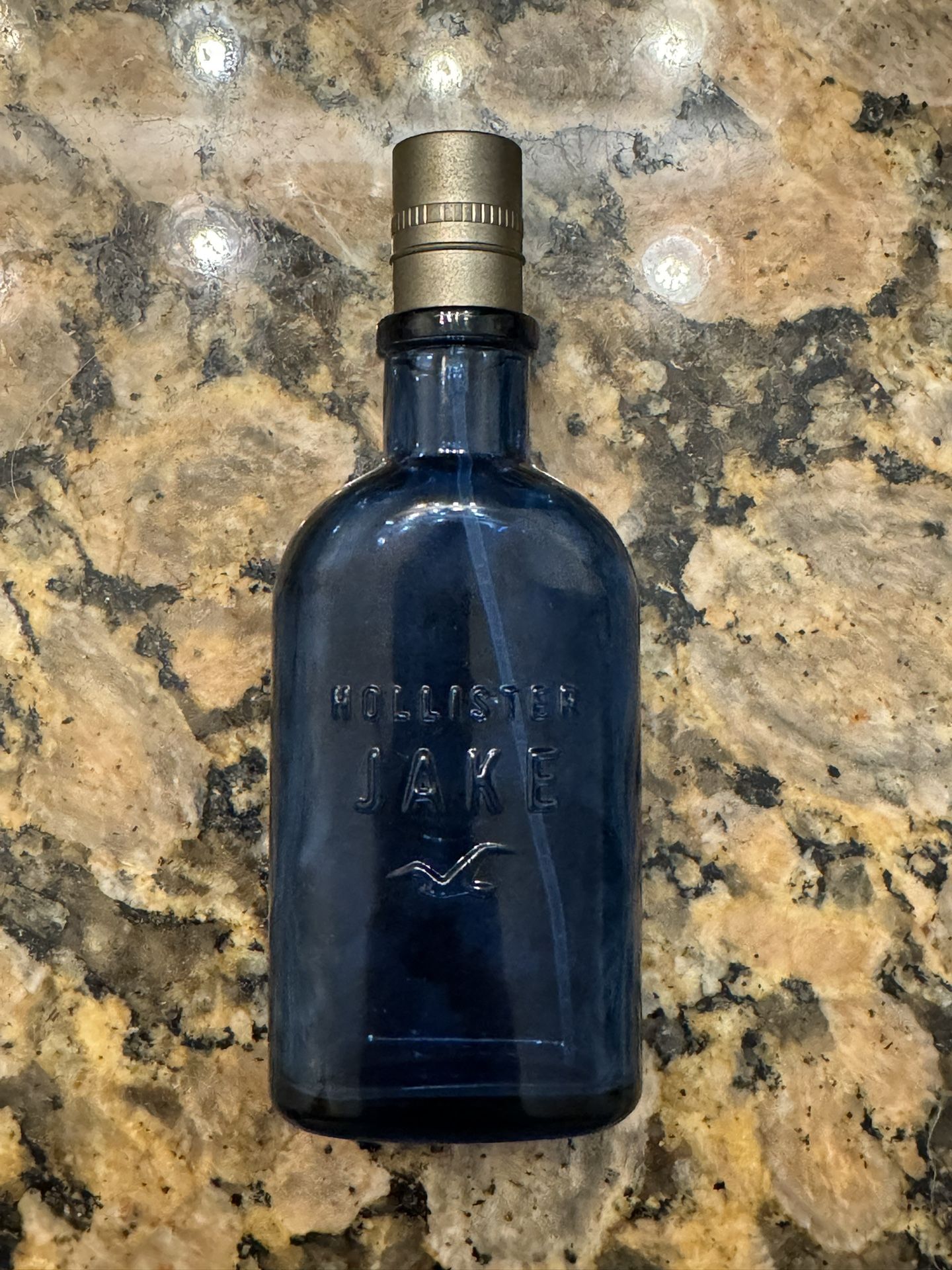 Hollister Jake 1.7 oz / 50 ml Eau De Cologne Men's Fragrance Empty Bottle