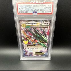 Pokemon TCG M Rayquaza EX 76/108 Celebrations Classic Holo