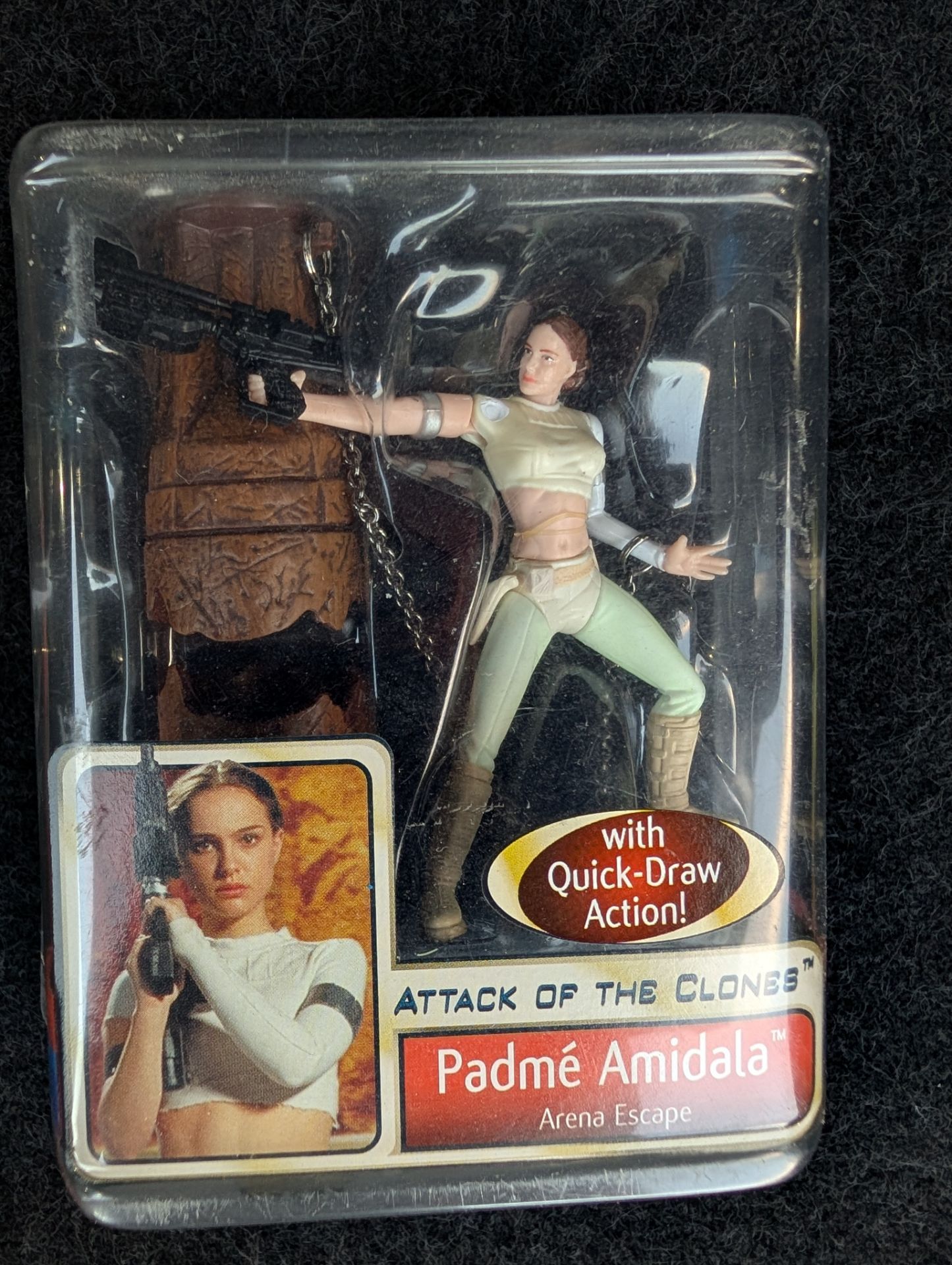 Star Wars Padmé Amidala (Arena Escape) - Sealed Bubble (Missing Cardback)