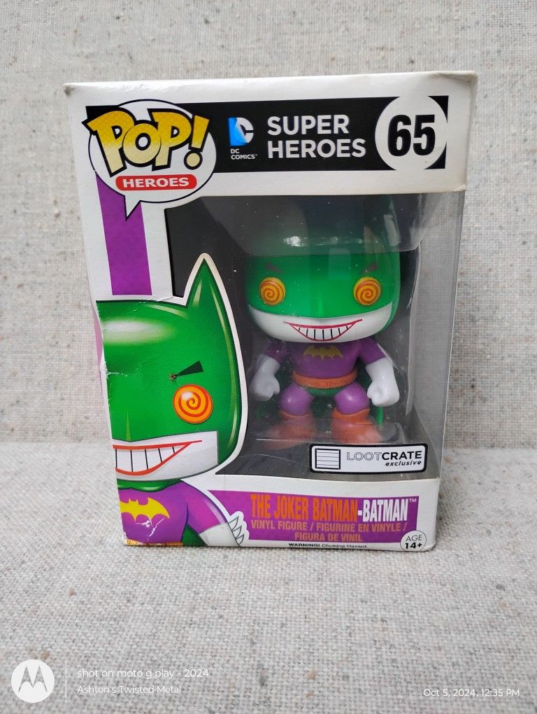 Funko Pops Heroes The Joker #65