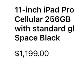 Ipad Pro 11 Inch Cellular 256 Gb M4(2024)