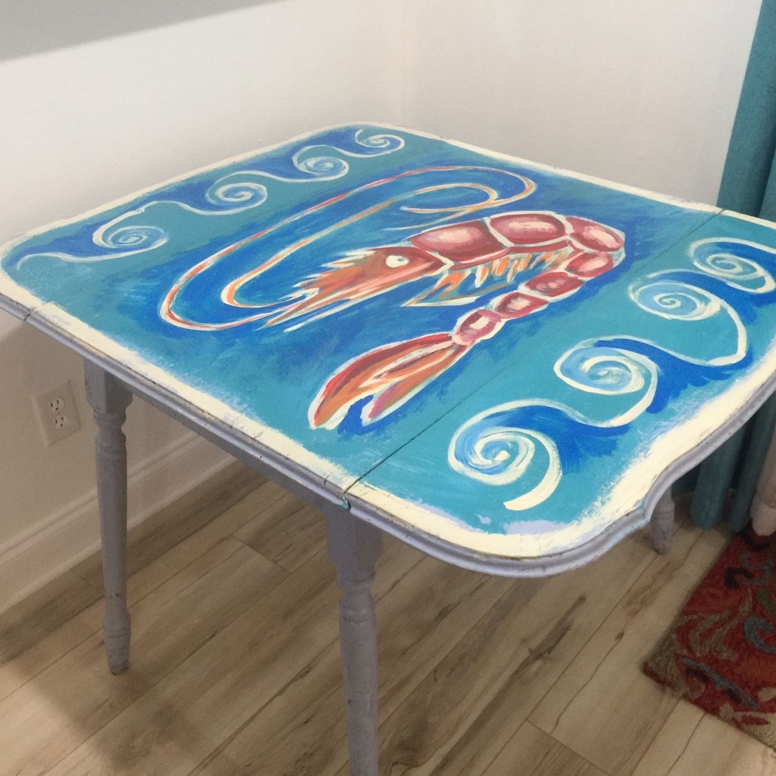 😱ðŸ˜SACRIFICE! MOVING SALE !! DROP DEAD GORGEOUS ANTIQUE TABLE WITH 2 SIDE DROP LEAFS!