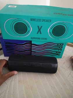 Wireless x surround sound speakers