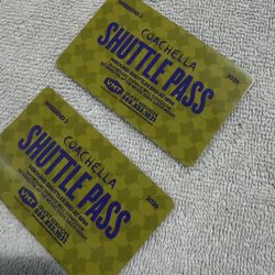 Coachella Shuttle Passes
