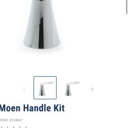 Moen Handle Kit SKU: MODEL #128867 And #128868