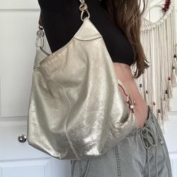 Dooney & Bourke Silver Metallic Purse
