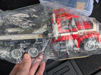 Vintage Lego lot big rig small Star wars tie fighter  and more