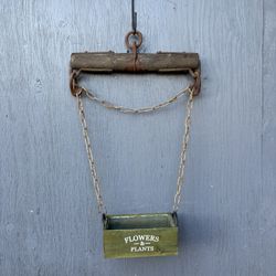 Antique Hanging Yard Art 
