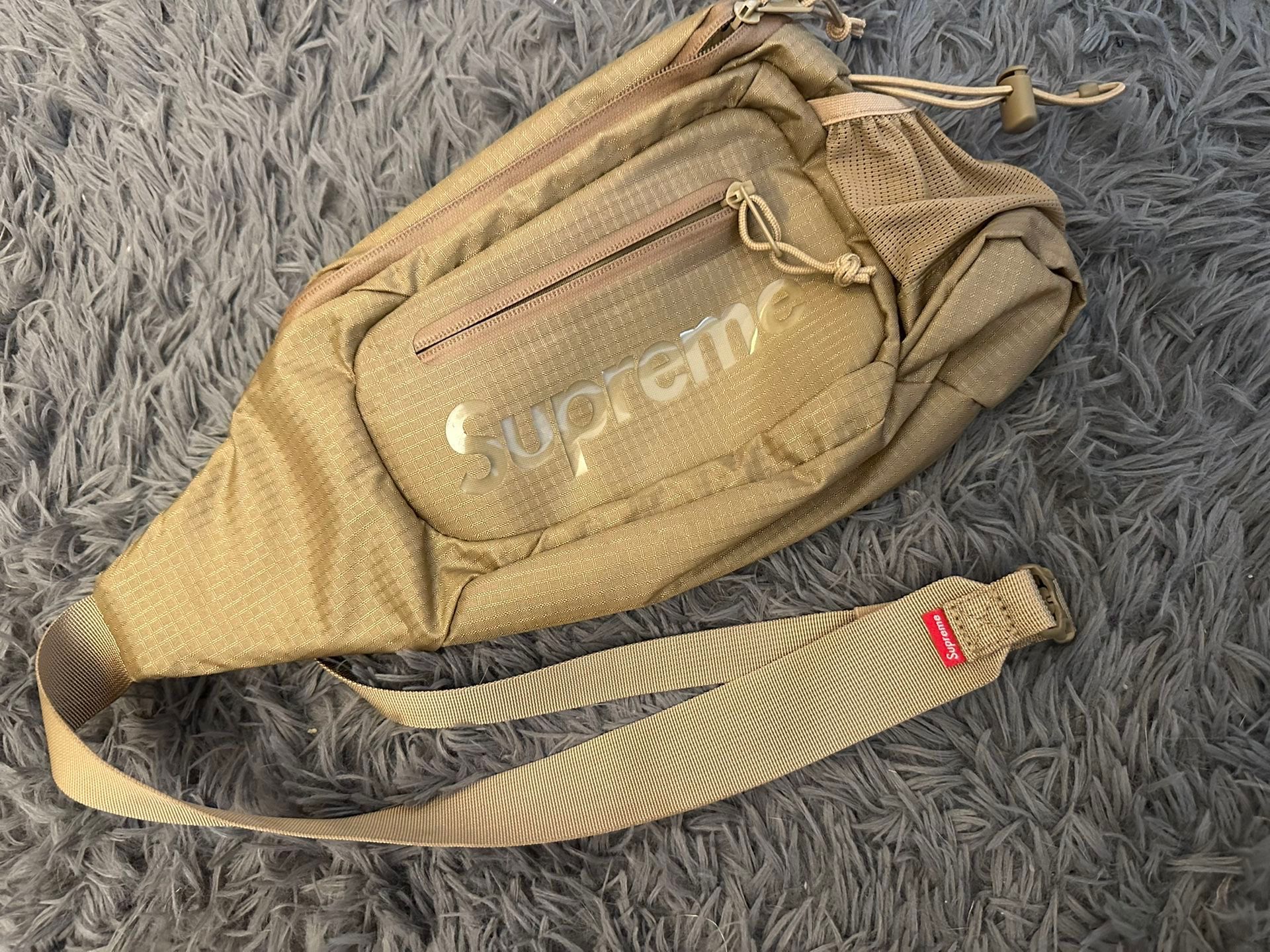 Tan Supreme Sling Bag