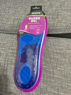 Airplus Super Gel Cushion Insoles Women's 5-11