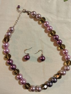 Necklace And Earrings Set 