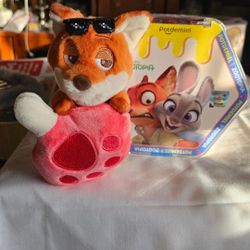 Potdemiel Zootopia keychain or pendant plush 