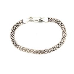 Silver 925 Mesh Chain Bracelet