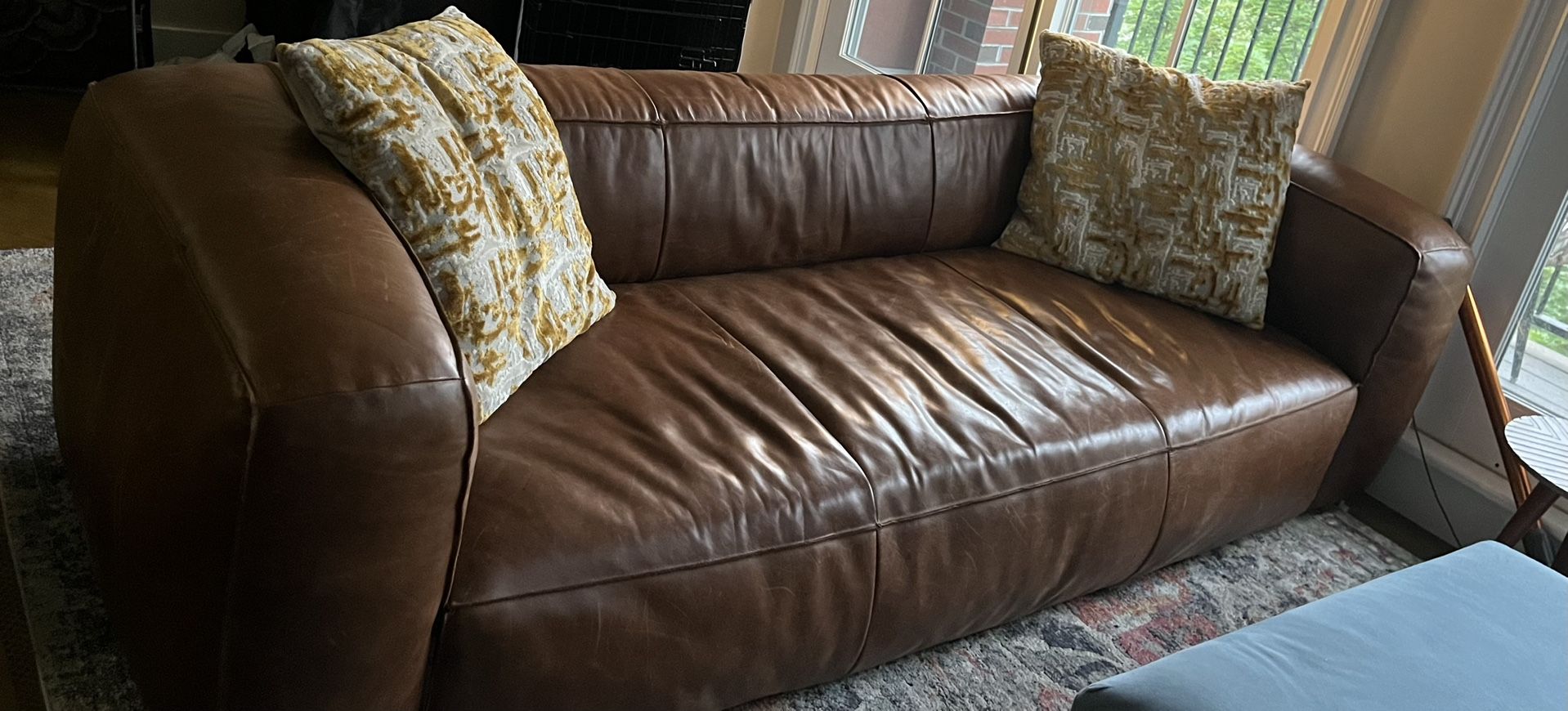 Leather Couch For Sale
