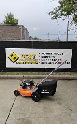 Yardmax mowers