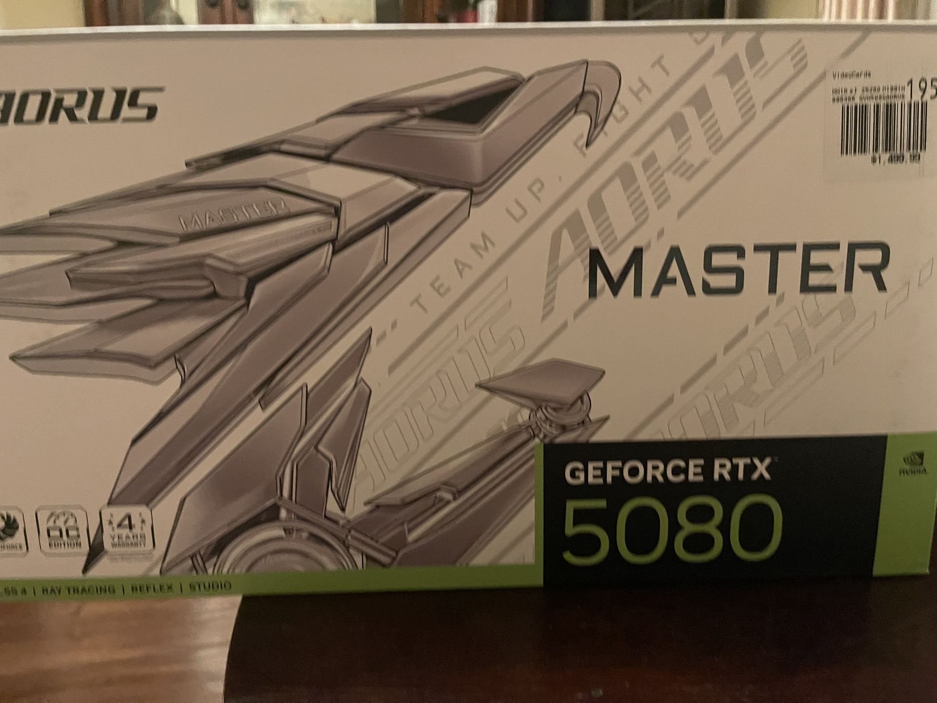 Gigabyte Aorus Rtx 5080 Master Ice 16g Graphics Card