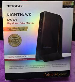 Nighthawk CM3000 Cable Modem